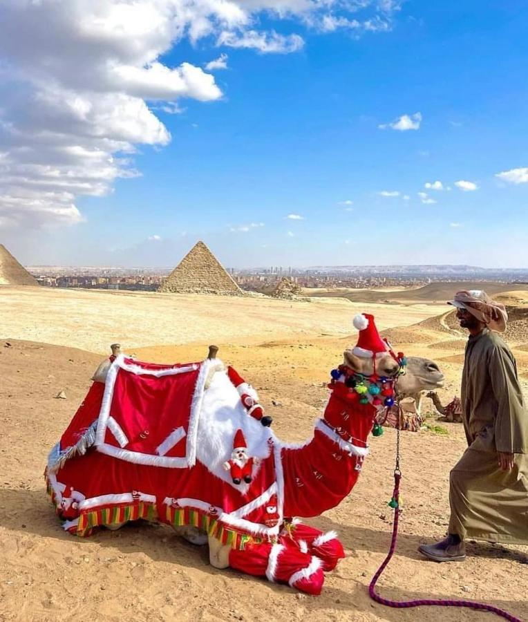 Khufu Pyramids Hotel Kafrat al Jabal Exterior photo
